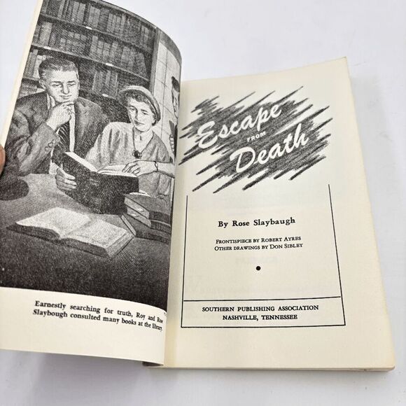 Escape From Death The Slaybaugh Story By Rose Slaybaugh. 1953 Christian Witness - Picture 3 of 4